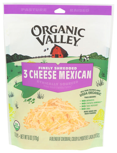 Shredded Organic Mexican Cheese - 6 oz