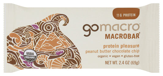 Bar Pnut Btr Choc Chip Org - 2.4OZ