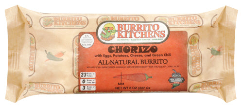 Burrito Chorizo & Egg - 8OZ