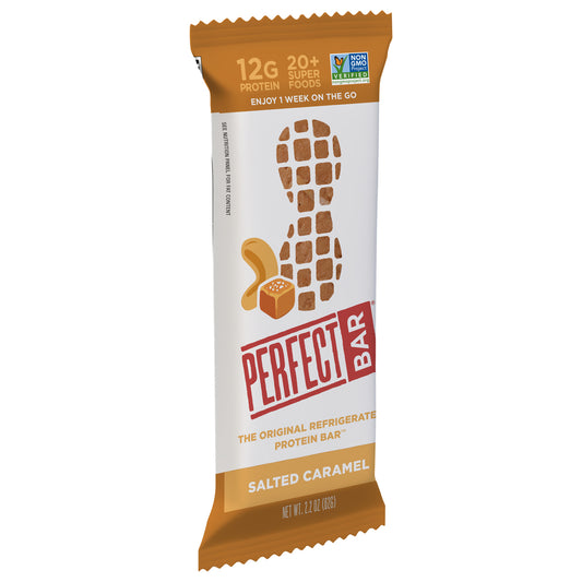 Perfect Bar, Salted Caramel Protein Bar, Case Of 8, 2.2 Oz