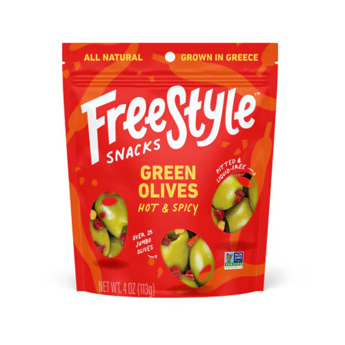 Hot Green Spicy Olives