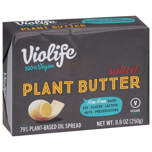 Violife, Plant Butter Salted Dairy Free Vegan Refrigerated, 8.8 Oz