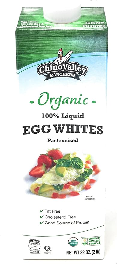 Liquid Cage Free Organic Egg Whites