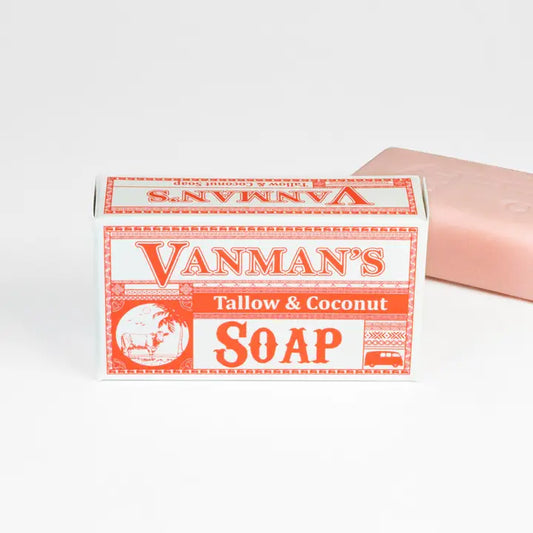 Vanman's Tallow & Coconut Soap, 3.8 oz
