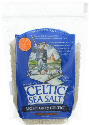 Sea Salt Lt Grey Pouc - 1LB