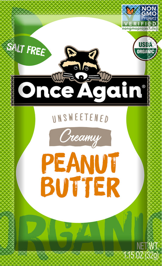 Once Again, Organic Peanut Butter Squeeze, 1.15 Oz