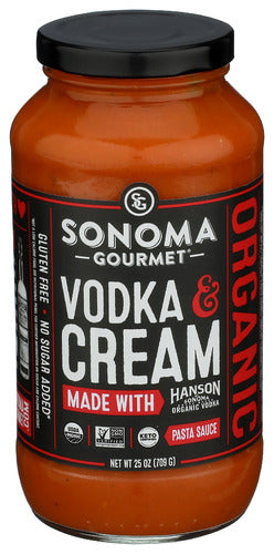 Sauce Pasta Vodka Cream - 25OZ