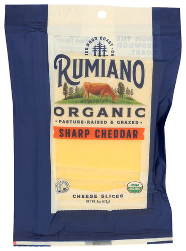 Sharp Cheddar Cheese Slices - 6 oz