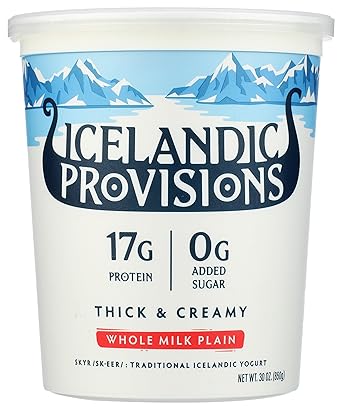 Traditional Skyr Whole Milk Plain Yogurt