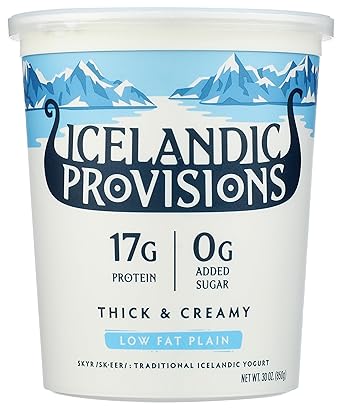Traditional Low Fat Plain Skyr Yogurt
