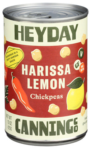 Chickpeas Harissa Lemon - 15OZ