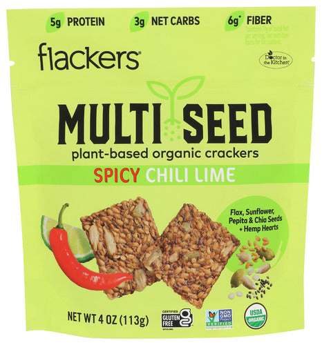 Flackers Crckr Sd Mlti Lm Chl Spc - 4OZ