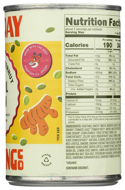 HeyDay Canned Golden Butternut Lentil Stew