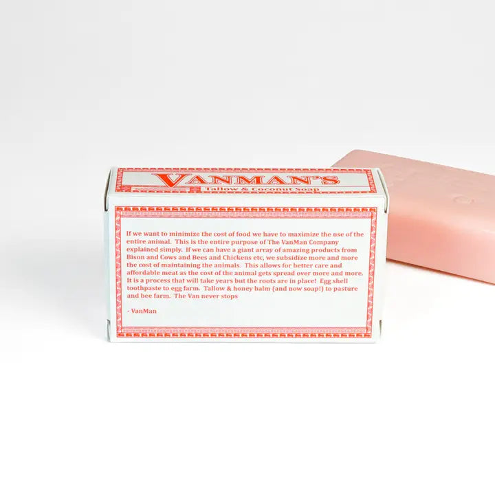 Vanman's Tallow & Coconut Soap, 3.8 oz