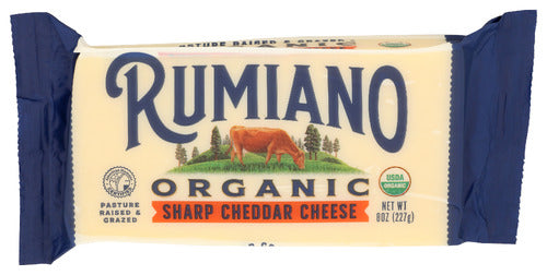 Cheese Bar Chdr Sharp Org - 8OZ