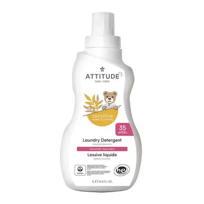 Attitude Baby Fragrance-Free Laundry Detergent 33.8 fl. oz.