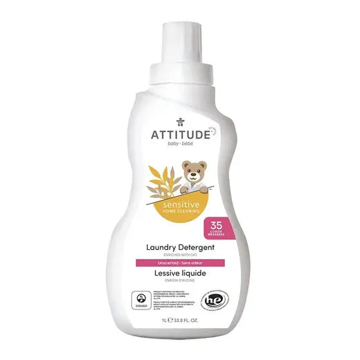 Attitude Baby Fragrance-Free Laundry Detergent 33.8 fl. oz.