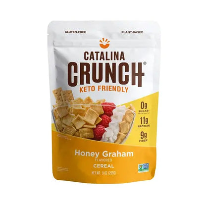 Catalina Crunch Honey Graham Keto Friendly Cereal 9 oz.