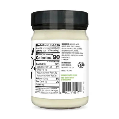 Chosen Foods Vegan Avocado Oil Mayo 12 fl. oz.