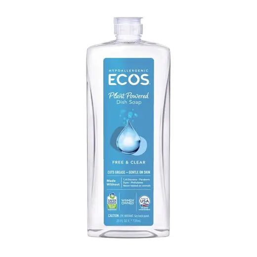 ECOS Free & Clear Dish Soap 25 fl. oz.