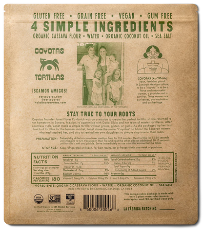 9 Inch Tortillas