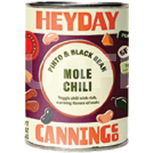 Mole Chili, pinto Blk Bean, 15 oz