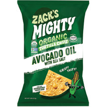 Organic Tortilla Chips; Avocado Oil With Sea Salt