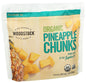 Woodstock Foods, Organic Frozen Fruit Pineapple Chunks, Case Of 12, 10 Oz