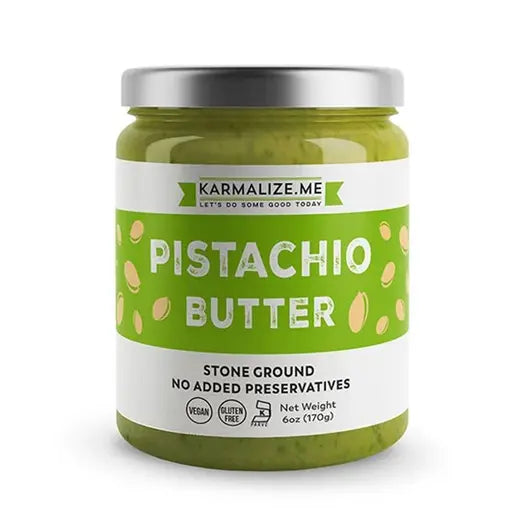 Karmalize.Me Pistachio Butter 6 oz. Jar