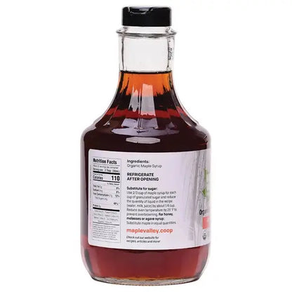 Maple Valley Cooperative Amber & Rich Organic Maple Syrup 32 fl. oz.
