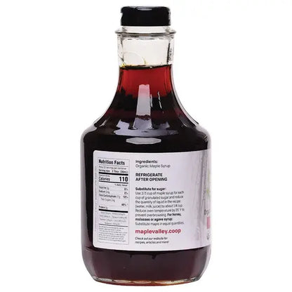 Maple Valley Cooperative Dark & Robust Organic Maple Syrup 32 fl. oz.