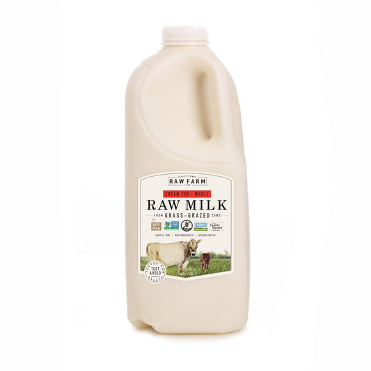 Half Gallon of Raw Milk | (64 oz)