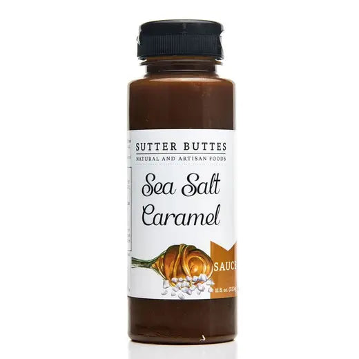 Sutter Buttes Sea Salt Caramel Dessert Sauce 11.75 oz