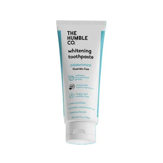 The Humble Co. Peppermint Fluoride-Free Whitening Toothpaste 5.5 oz.