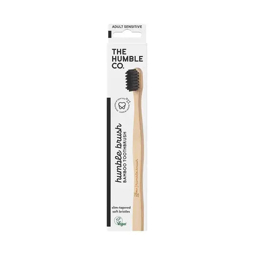 The Humble Co. Sensitive Black Bamboo Toothbrush