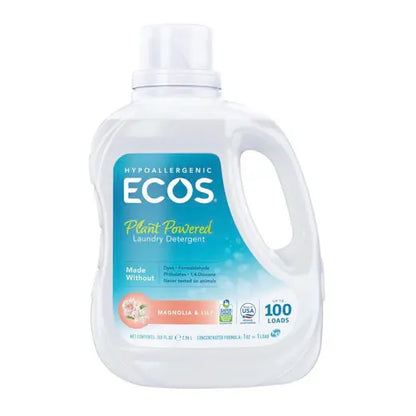 ECOS Magnolia & Lily Hypoallergenic Laundry Detergent 100 fl. oz.